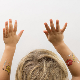 Jollity & Co Superhero Temporary Tattoos