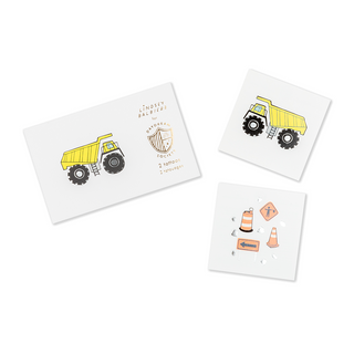 Jollity & Co Under Construction Temporary Tattoos Big Dig