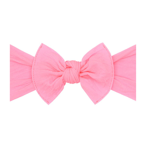 Baby Bling Classic Knot Headband - Neon Pink A Boo