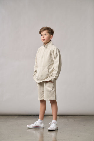 Little Bipsy Harem Short - Almond Wash