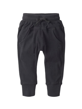 Little Bipsy Ribbed Joggers - Black