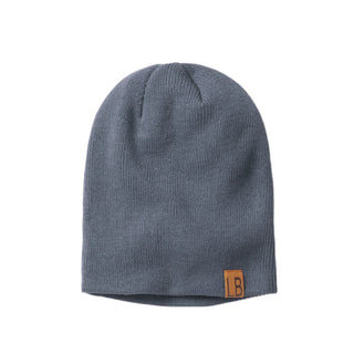 Little Bipsy Knit Beanie - Smoke