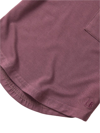 Little Bipsy Bamboo Pocket Tee - Huckleberry