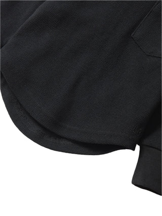 Little Bipsy Waffle Top - Black