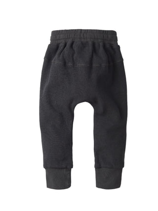 Little Bipsy Waffle Joggers - Black