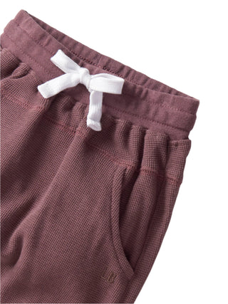 Little Bipsy Waffle Joggers - Huckleberry