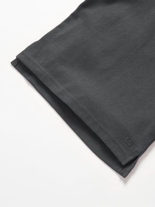 Little Bipsy Elevated Tee - Shadow
Dark gray fabric with a brand logo on a white background