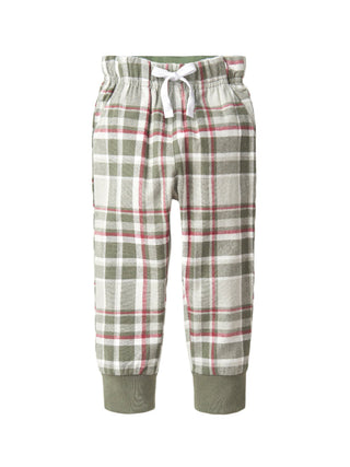 Little Bipsy Lounge Jogger - Plaid