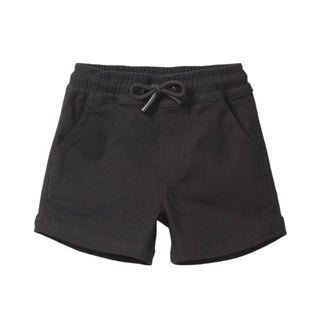 Little Bipsy Cotton Twill Short - Black