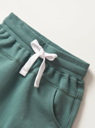 Little Bipsy Raw Edge Harem Short - Teal
