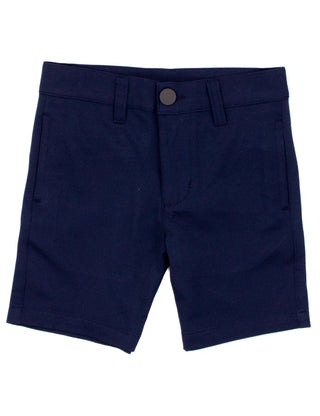 Properly Tied Boys Fairway Short - Navy 
Navy blue shorts on a white background