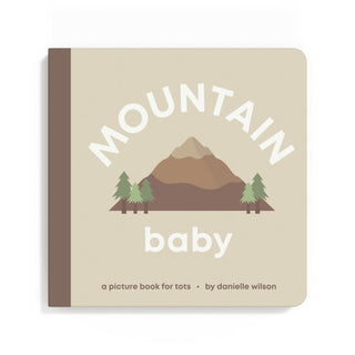 Left Hand Book House Board Book - Mountain Baby