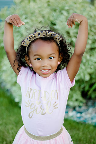 Sweet Wink Birthday Girl Gold Glitter Headband, Sweet Wink, Birthday, Birthday Girl, Birthday Girl Glitter Headband, Birthday Headband, Birthday Headbands, cf-type-headband, cf-vendor-sweet-w