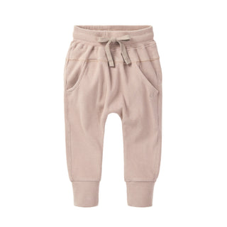 Little Bipsy Ribbed Jogger - Mushroom