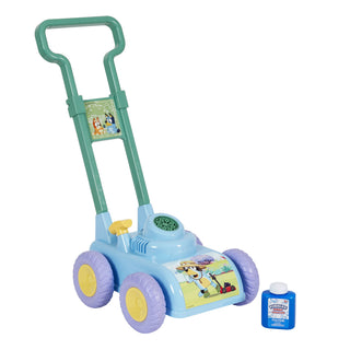 Little Kids Inc Bluey™ Bubble Mower
Toy lawn mower with a small bottle of fuel on a white background