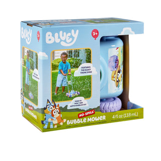 Little Kids Inc Bluey™ Bubble Mower
Bluey bubble mower toy packaging with character images and text on a white background