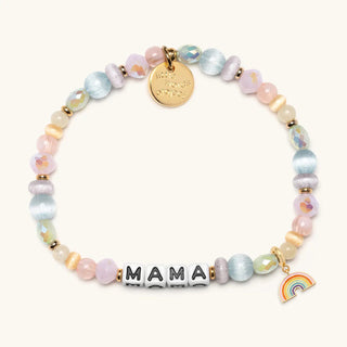 Little Words Project Bracelet - Mama Charm Bracelet
Colorful beaded bracelet with 'MAMA' charm on a white background
