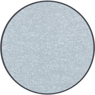 Lou Lou and Company Plush Knit Miller
Round gray rug with a textured pattern on a white background