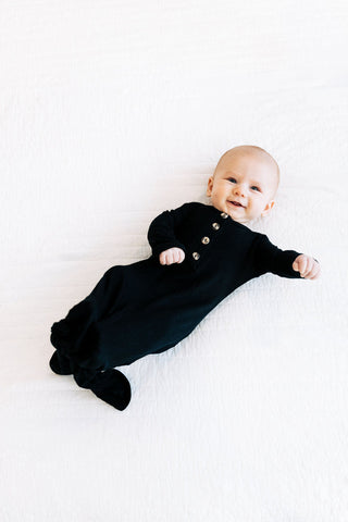 Lou Lou and Company Ribbed Knotted Gown - Saylor