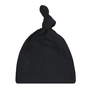 Lou Lou and Company Ribbed Top Knot Hat - Saylor