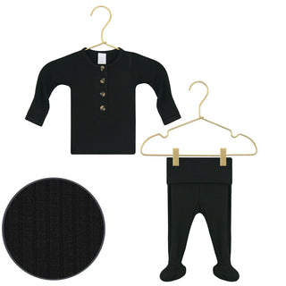 Lou Lou and Company Ribbed Top and Bottoms - Saylor