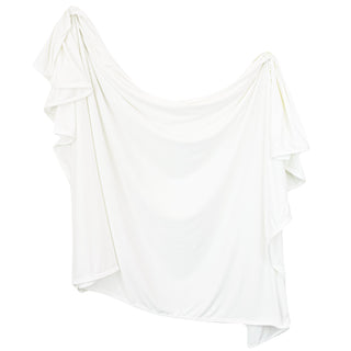 Lou Lou and Company Swaddle Blanket - Finley
White one-shoulder top on a white background
