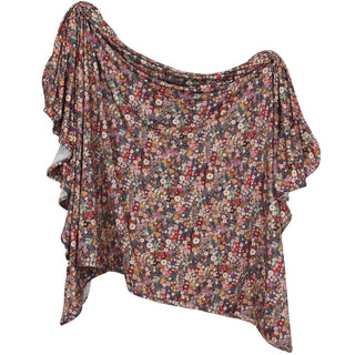 Lou Lou and Company Swaddle Blanket - Gracie
Floral patterned shawl on a white background
