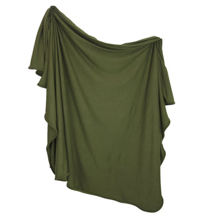 Lou Lou and Company Swaddle Blanket - Riley
Green draped fabric on a white background