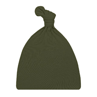 Lou Lou and Company Top Knot Hat - Riley
Green knotted baby hat on a white background