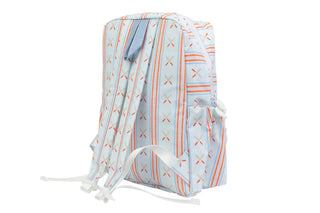 Apple of My Isla baseball backpack featuring a stylish design with adjustable straps and spacious main compartment.