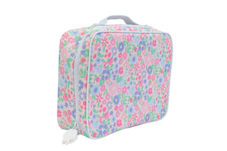 Apple of My Isla Ditsy Floral lunchbox featuring a colorful floral pattern and durable design, perfect for kids' packed lunches.