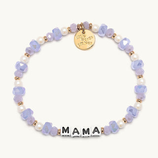 Little Words Project Bracelet - Mama
Bracelet with 'MAMA' beads and a gold tag on a white background