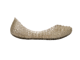 Mini Melissa Mini Campana Papel Kid - Gold Glitter
Silver mesh boat-shaped object on a white background