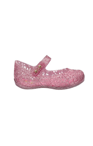 Mini Melissa Mini Campana Zig Zag - Pink Glitter Silver
Two chrome car side mirrors on a white background