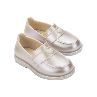 Mini Melissa Royal Love - Metallic Beige