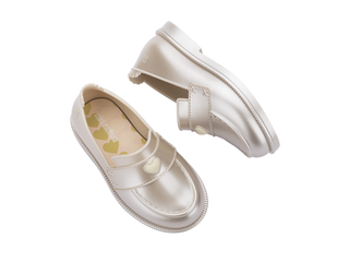 Mini Melissa Royal Love - Metallic Beige