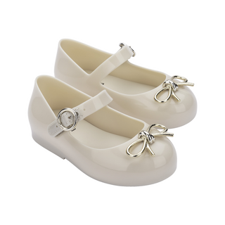 Mini Melissa Sweet Love Chrome - Beige / Gold