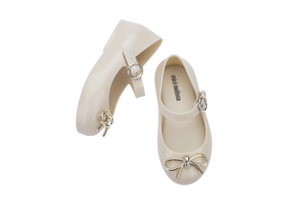 Mini Melissa Sweet Love Chrome - Beige / Gold