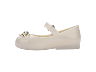 Mini Melissa Sweet Love Chrome - Beige / Gold