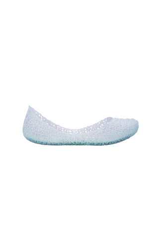 Mini Melissa Mini Campana Papel Kid - White
Light blue slipper on a white background