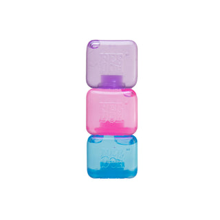 Schylling NeeDoh Teenie Nice Ice Baby 4-pack of colorful squishy toys displayed in a playful arrangement.