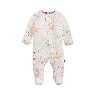 Magnificent Baby, Magnetic Me Modal Footie - Holi Hues, Footie - Basically Bows & Bowties