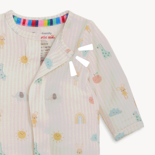 Magnetic Me Modal Magnetic Footie - Lullaby Sky Pink