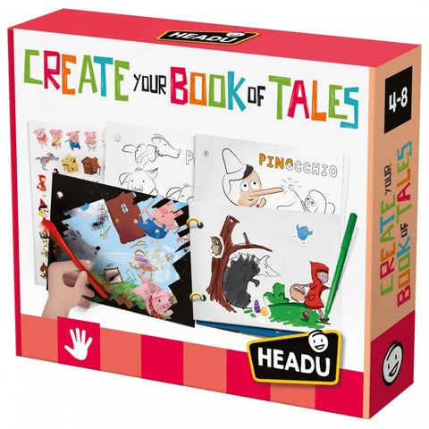Headu Create your Book of Fairy Tales, Headu, Ages: 4-8, cf-type-games, cf-vendor-headu, EB Boy, EB Boys, EB Girls, Game, Headu, Montessori, Montessori Learning, Games - Basically Bows & Bowt