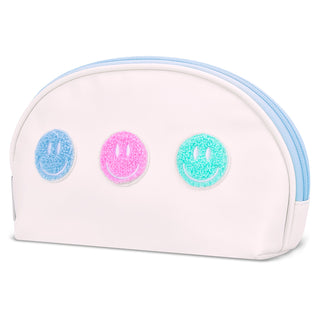 Iscream Made You Smile Oval Cosmetic Bag