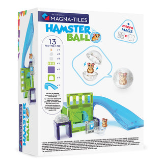 Magna-Tiles Hamster Ball™ 13-Piece Set
Magna-Tiles Hamster Ball toy set packaging on a white background