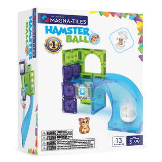 Magna-Tiles Hamster Ball™ 13-Piece Set
Magna-Tiles Hamster Ball toy set packaging on a white background