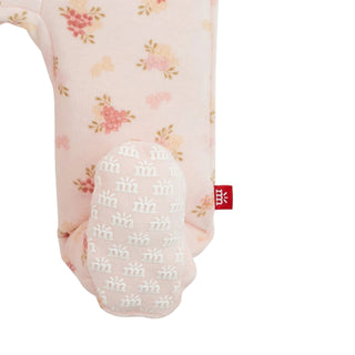 Magnetic Me Girls Velour Footie - Floral
Floral-patterned body pillow with a brand logo on a white background