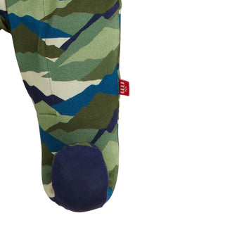 Magnetic Me Modal Magnetic Footie - Camo Peak
Camouflage-patterned sock with a brand logo on a white background