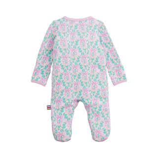 Magnetic Me Waffle Modal Magnetic Footie - Mistle Bow